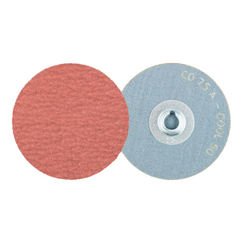 PFERD COMBIDISC Korund Schleifblatt CD Ø 75 mm A60 COOL für Edelstahl