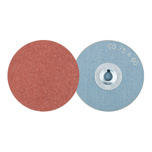 PFERD COMBIDISC Korund Schleifblatt CD Ø 75 mm A60 für universelle Anwendungen