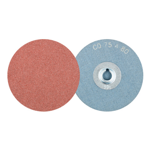 PFERD COMBIDISC Korund Schleifblatt CD Ø 75 mm A80 für universelle Anwendungen