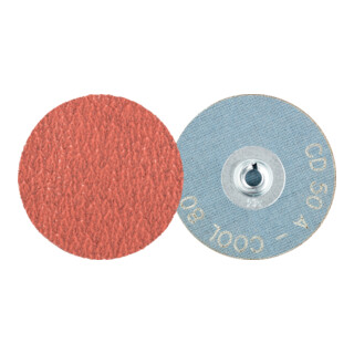 PFERD COMBIDISC Korund Schleifblatt CD Ø 50mm A80 COOL für Edelstahl