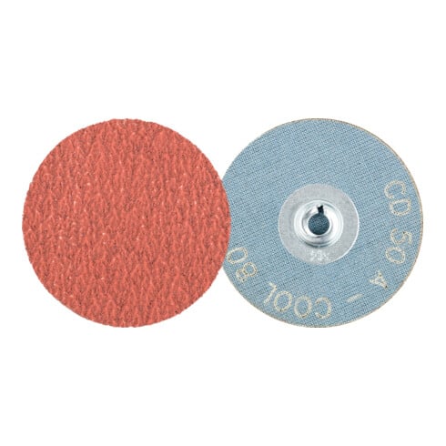 PFERD COMBIDISC Korund Schleifblatt CD Ø 50mm A80 COOL für Edelstahl