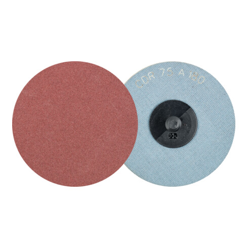 PFERD COMBIDISC Korund Schleifblatt CDR Ø 75 mm A180 für universelle Anwendungen