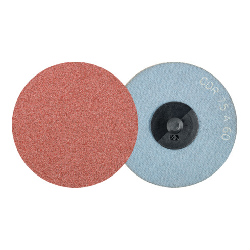 PFERD COMBIDISC Korund Schleifblatt CDR Ø 75 mm A60 für universelle Anwendungen