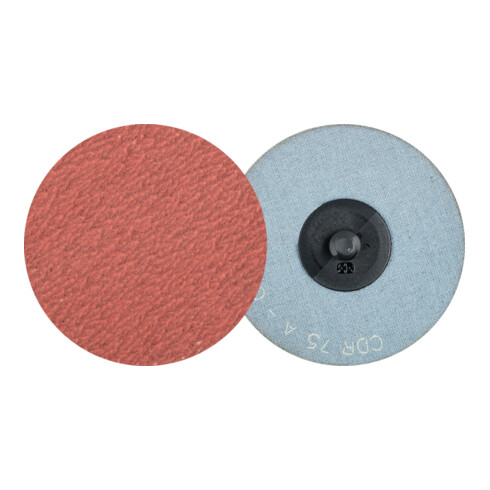 PFERD COMBIDISC Korund Schleifblatt CDR Ø 75 mm A80 COOL für Edelstahl