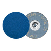 PFERD COMBIDISC Mini-Fiberscheibe CDF Ø 75 mm VICTOGRAIN-COOL36 Stahl und Edelstahl