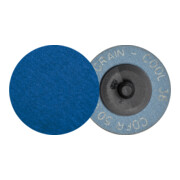 PFERD COMBIDISC Mini-Fiberscheibe CDFR Ø 38 mm VICTOGRAIN-COOL36 Stahl undEdelstahl