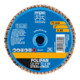 Pferd COMBIDISC Mini-Polifan 75 mm K 80 Corindon