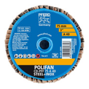 Pferd COMBIDISC Mini-Polifan 75mm K 40 Korund-2