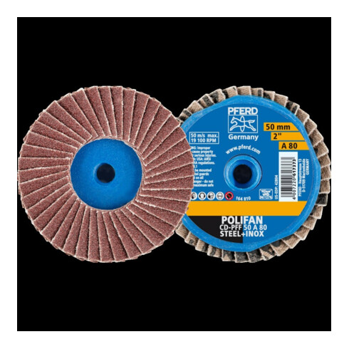 Pferd COMBIDISC Mini-Polifan Corindon 50 mm K80