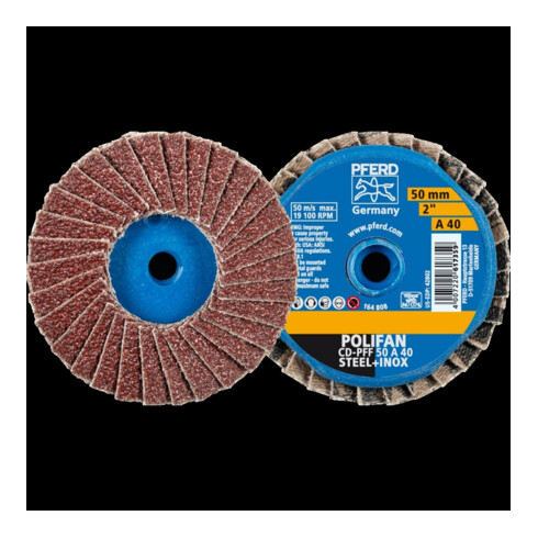 Pferd COMBIDISC Mini-Polifan Corindon 50mm K40