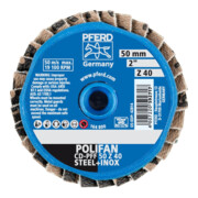 Pferd COMBIDISC Mini-Polifan Zirkonkorund 50mm K40-4