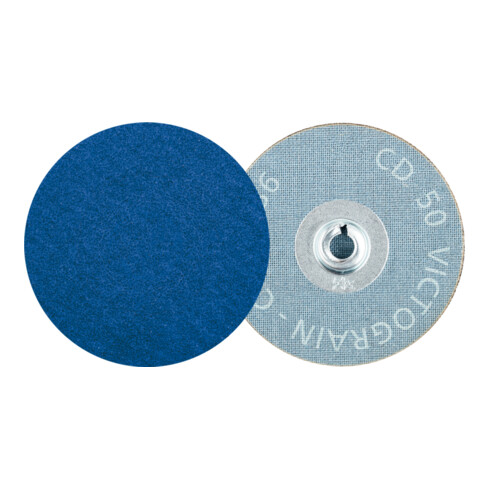 PFERD COMBIDISC Schleifblatt CD Ø 38 mm VICTOGRAIN-COOL36 für Stahl und Edelstahl