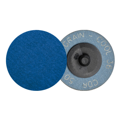 PFERD COMBIDISC Schleifblatt CDR Ø 38 mm VICTOGRAIN-COOL36 für Stahl und Edelstahl