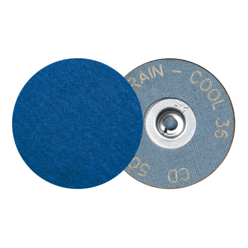 PFERD COMBIDISC Schleifblatt CD Ø 38 mm VICTOGRAIN-COOL36 für Stahl und Edelstahl