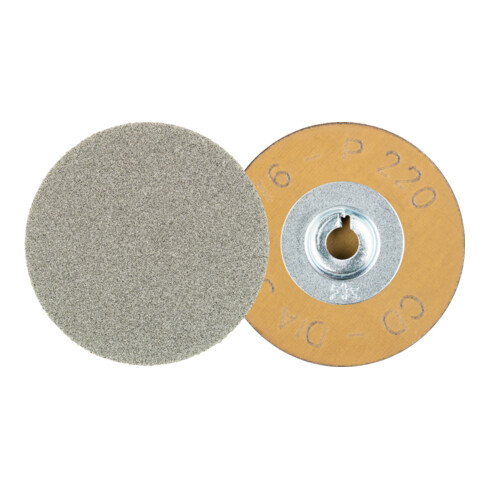 PFERD COMBIDISC Diamant Schleifblatt CD Ø 38 mm D76/P 220 für Titan, Glas, GFK und Stein