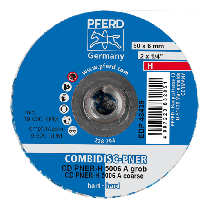 PFERD COMBIDISC vliesschijf CD PNER-H 5006 A G