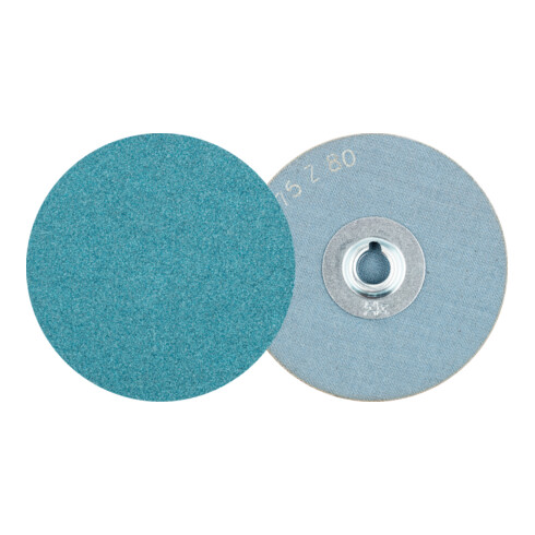 PFERD COMBIDISC Zirkon Schleifblatt CD Ø 75 mm Z80 für gehärteten Stahl