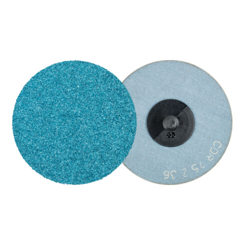 PFERD COMBIDISC Zirkon Schleifblatt CDR Ø 75 mm Z36 für gehärteten Stahl