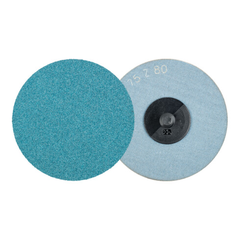PFERD COMBIDISC Zirkon Schleifblatt CDR Ø 75 mm Z80 für gehärteten Stahl