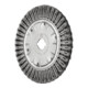PFERD COMBITWIST Rundbürste gezopft RBG Ø 355x20x50,8 mm Bohrung Stahl-Draht-Ø 0,50mm stationär-1