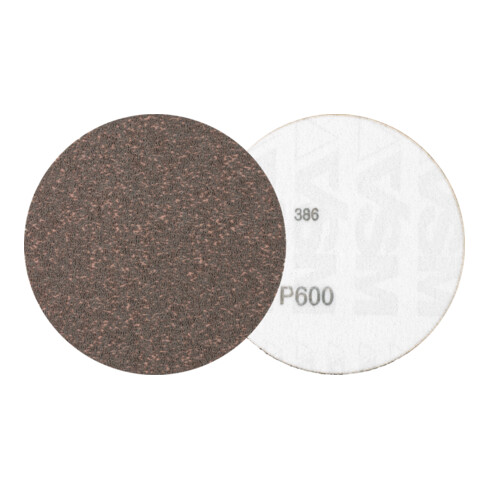 PFERD Compactkorn Klettscheibe KR Ø 125 mm A600 CK für Feinschliff mit Winkelschleifer