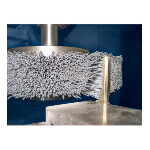 PFERD COMPOSITE FLEX Rundbürste RBUP Ø 250x25x50,8 mm Bohrung SiC-Filament-Ø 0,55 mm Korn 320 stationär
