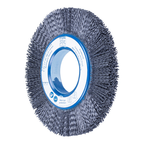 PFERD COMPOSITE Rundbürste RBUP Ø 150x13x50,8 mm Bohrung Keramik-Filament-Ø 1,10mm Korn 120 stationär
