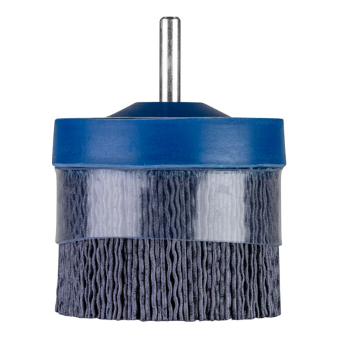 PFERD COMPOSITE Tellerbürste DBUR Ø 63 mm Schaft-Ø 6 mm Keramik-Filament-Ø 1,10mm Korn 120 stationär