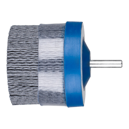 PFERD COMPOSITE Tellerbürste DBUR Ø 63 mm Schaft-Ø6 mm SiC-Filament-Ø 1,00mm Korn 120 stationär
