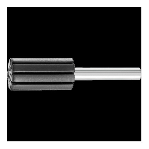 Pferd Corps de bande abrasive caoutchouc cylindrique Ø tige 6mm 15x30mm