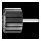 Pferd Corps de bande abrasive cylindrique Tige Ø 6 mm 45x30 mm-1