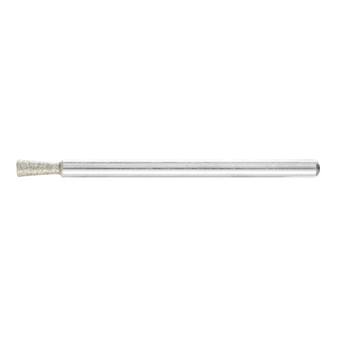 PFERD Dia.-Schleifst. Topf Ø3x8° SchaftØ3 mm D126 (mit.) zum Schleifen von Planflächen/Absätzen