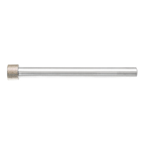 PFERD CBN-Schleifstift Zyl. Ø 15,0mm Schaft-Ø 10mm B126 (mit.) zum Schleifen von Bohrungen/Radien
