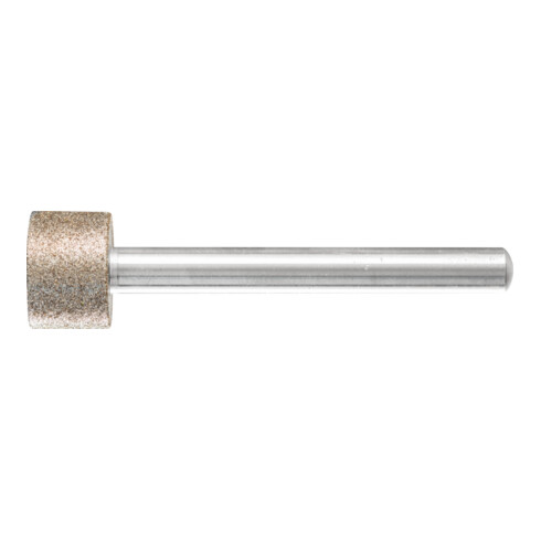 PFERD CBN-Schleifstift Zyl. Ø 15,0mm Schaft-Ø 6 mm B126 (mit.) zum Schleifen von Bohrungen/Radien