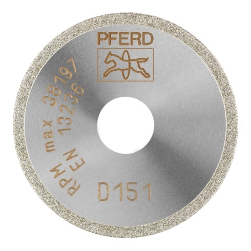 PFERD Dia.- und CBN-Trennwerkzeuge Galvanik D1A1R 40-1-10 D 151 GAD