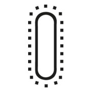 Pferd Diamant-Nadelfeile 140mm Flachst.rd.-4