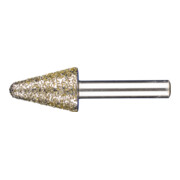 PFERD Diamant-Schleifstift Kegel 20x30x8 mm D852 zum Schleifen von Grau-und Sphäroguss