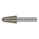 PFERD Diamant-Schleifstift Kegel Ø16,0mm Schaft-Ø8 mm D852 (sehr grob) zum Schleifen von Grau-und Sphäroguss-1
