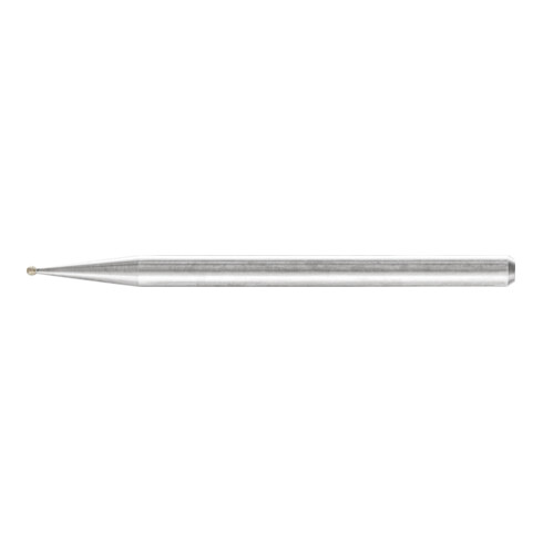 PFERD Diamant-Schleifstift Kugel Ø1,0mm Schaft-Ø3 mm D91 (fein) zum Gravieren und Entgraten