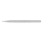 PFERD Diamant-Schleifstift Kugel Ø1,0mm Schaft-Ø3 mm D91 (fein) zum Gravieren und Entgraten