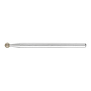PFERD Diamant-Schleifstift Kugel Ø3,0mm Schaft-Ø3 mm D181 (grob) zum Gravieren und Entgraten