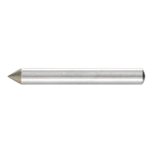 PFERD Diamant-Schleifstift Spitzkegel Ø6x60° SchaftØ6 mm D64 (fein) zum Anfasen/Entgraten/Senken