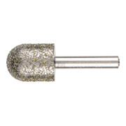 PFERD Diamant-Schleifstift Walzenrund 24x30x8 mm D852 zum Schleifen von Grau-und Sphäroguss