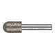 PFERD Diamant-Schleifstift Walzenrund Ø16,0mm Schaft-Ø8 mm D852 (sehr grob) zum Entgraten-1