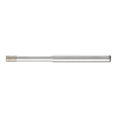 PFERD Diamant-Schleifstift Zyl. Ø2,6 mm SchaftØ3 mm D126 (mit.) zum Schleifen von Bohrungen/Radien