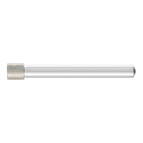 PFERD Diamant-Schleifstift Zyl. Ø8,0mm SchaftØ6 mm D91 (fein) zum Schleifen von Bohrungen/Radien
