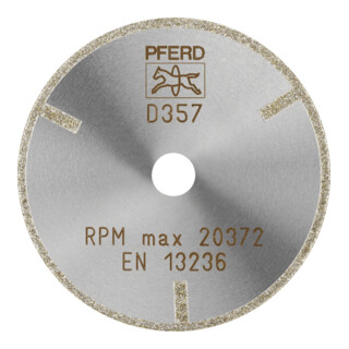 PFERD diamantdoorslijpschijf D1A1R GAG