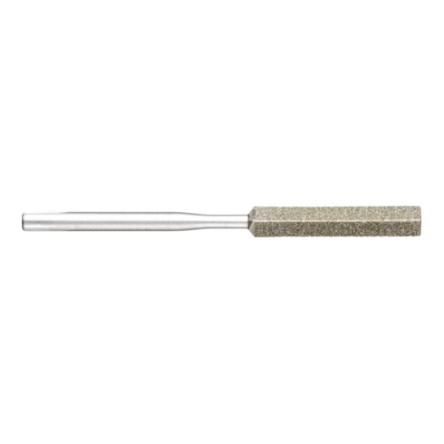 PFERD Diamantfeile für Handfeilgerät dreikant 4,5x4,5x60mm Schaft-Ø3 mm D126 (mittel) komplett