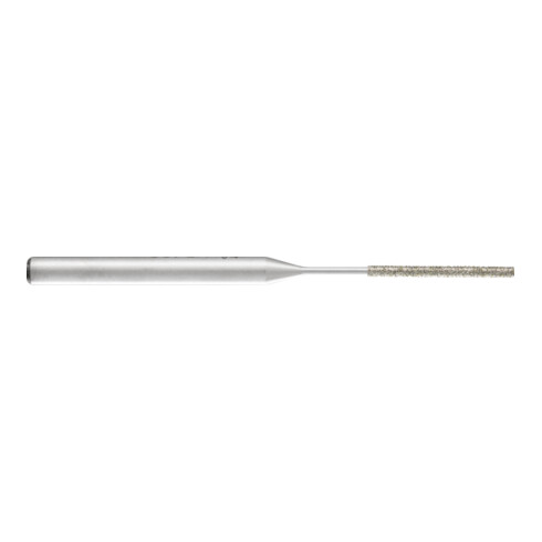 PFERD Diamantfeile für Handfeilgerät rund Ø1,0x50mm Schaft-Ø3 mm D126 (mittel) komplett