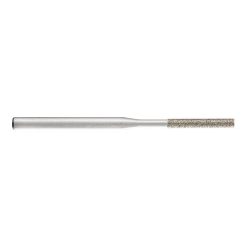 PFERD Diamantfeile für Handfeilgerät rund Ø2,0x50mm Schaft-Ø3 mm D126 (mittel) komplett